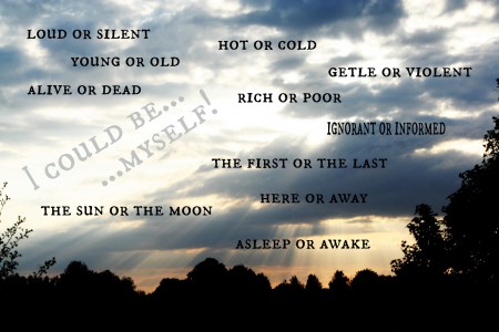 So kann ich sein, muss es aber nicht! 